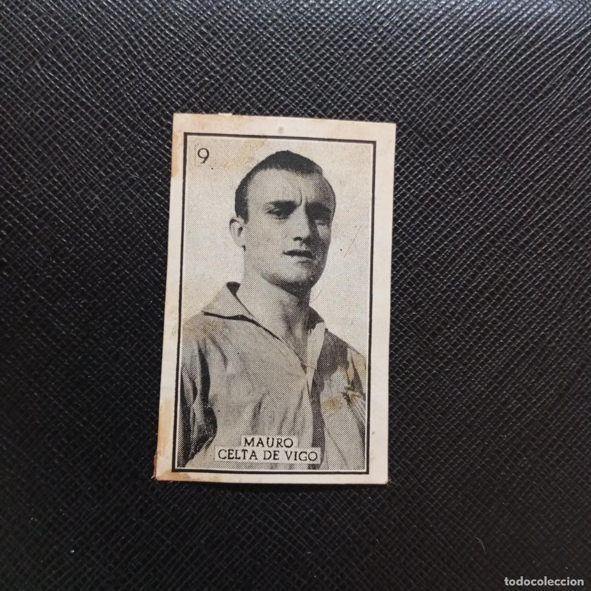 Cromos de f&uacute;tbol: 9 MAURO CELTA GRAFICAS BRASIL 1956 1957 FUTBOL LIGA 56 57 - DESPEGADO - A130 PG307