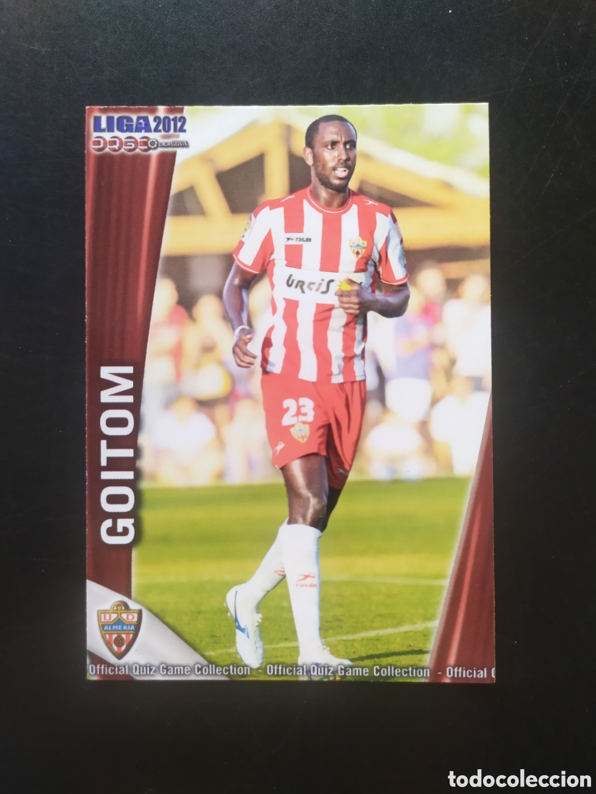Cromos de f&uacute;tbol: Mundicromo fichas Liga 2011 2012 11 12 Goitom n&deg; 770 Almer&iacute;a