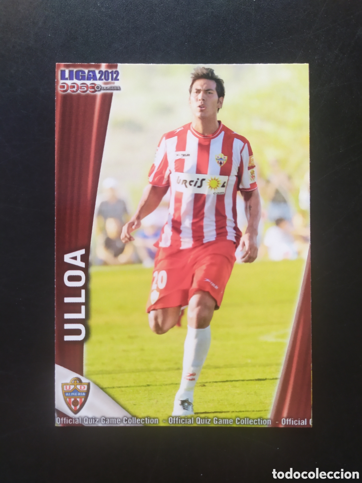 Cromos de f&uacute;tbol: Mundicromo fichas Liga 2011 2012 11 12 Ulloa n&deg; 771 Almer&iacute;a