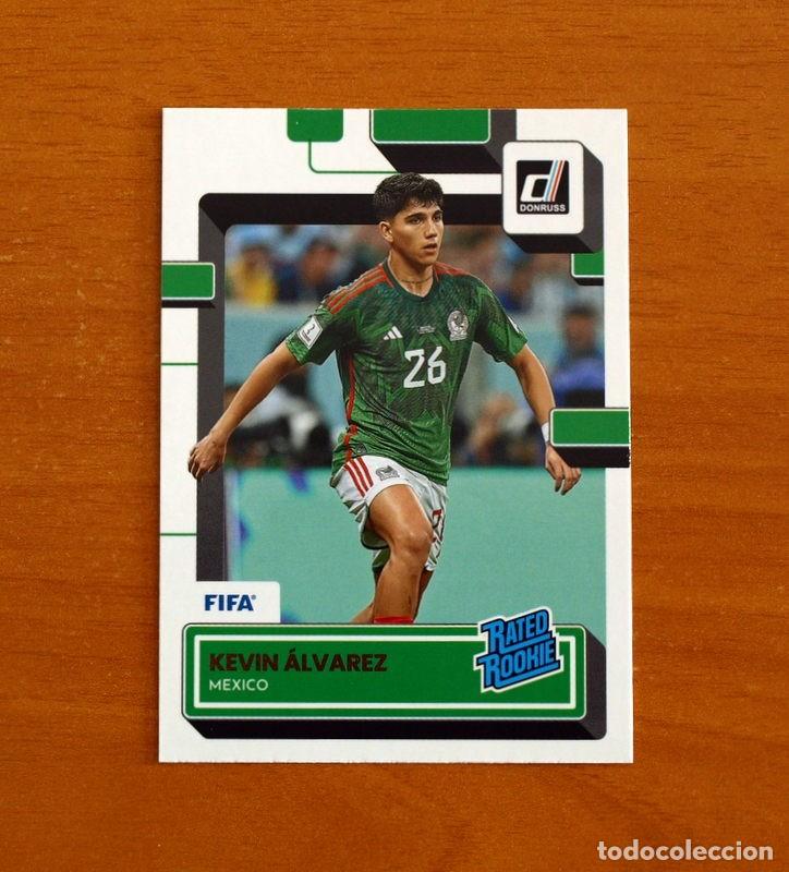Cromos de f&uacute;tbol: M&eacute;xico -N&ordm; 186 Kevin &Aacute;lvarez -Rated Rookie- D-DONRUSS SOCCER -FIFA-Panini 2022-2023-22-23