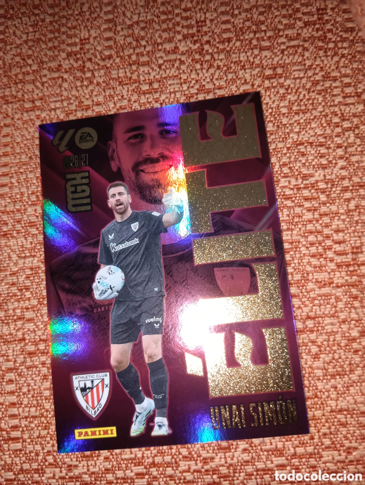 Cromos de f&uacute;tbol: Unai Simon elite mgk panini 2026-2027 26-27