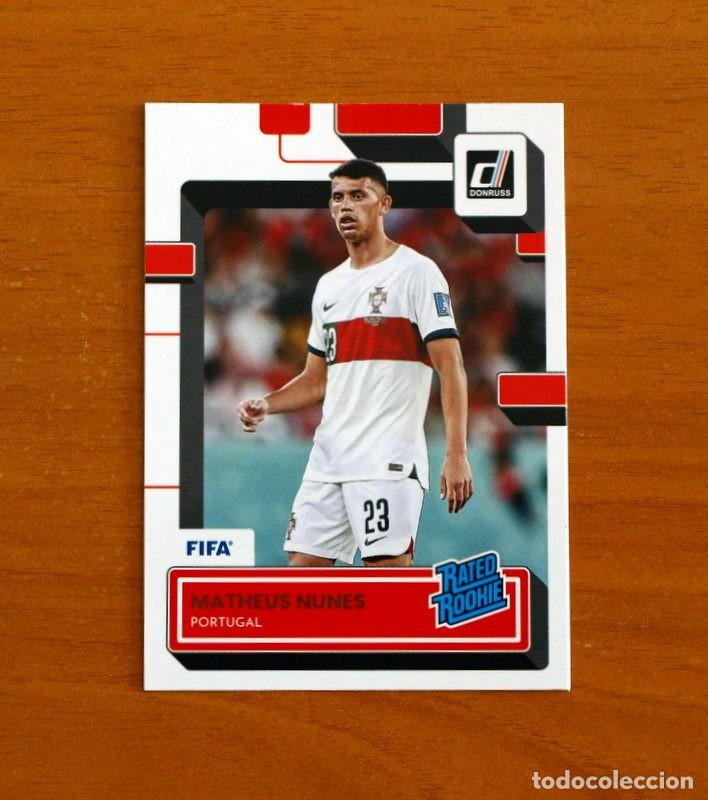 Cromos de f&uacute;tbol: Portugal -N&ordm; 188 Matheus Nunes -Rated Rookie- D-DONRUSS SOCCER -FIFA-Panini 2022-2023-22-23