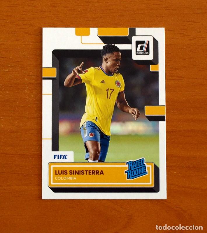 Cromos de f&uacute;tbol: Colombia -N&ordm; 195 Luis Sinisterra -Rated Rookie- D-DONRUSS SOCCER -FIFA-Panini 2022-2023-22-23