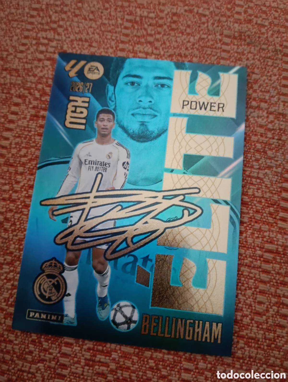 Cromos de f&uacute;tbol: Bellingham elite power mgk panini 2026-202