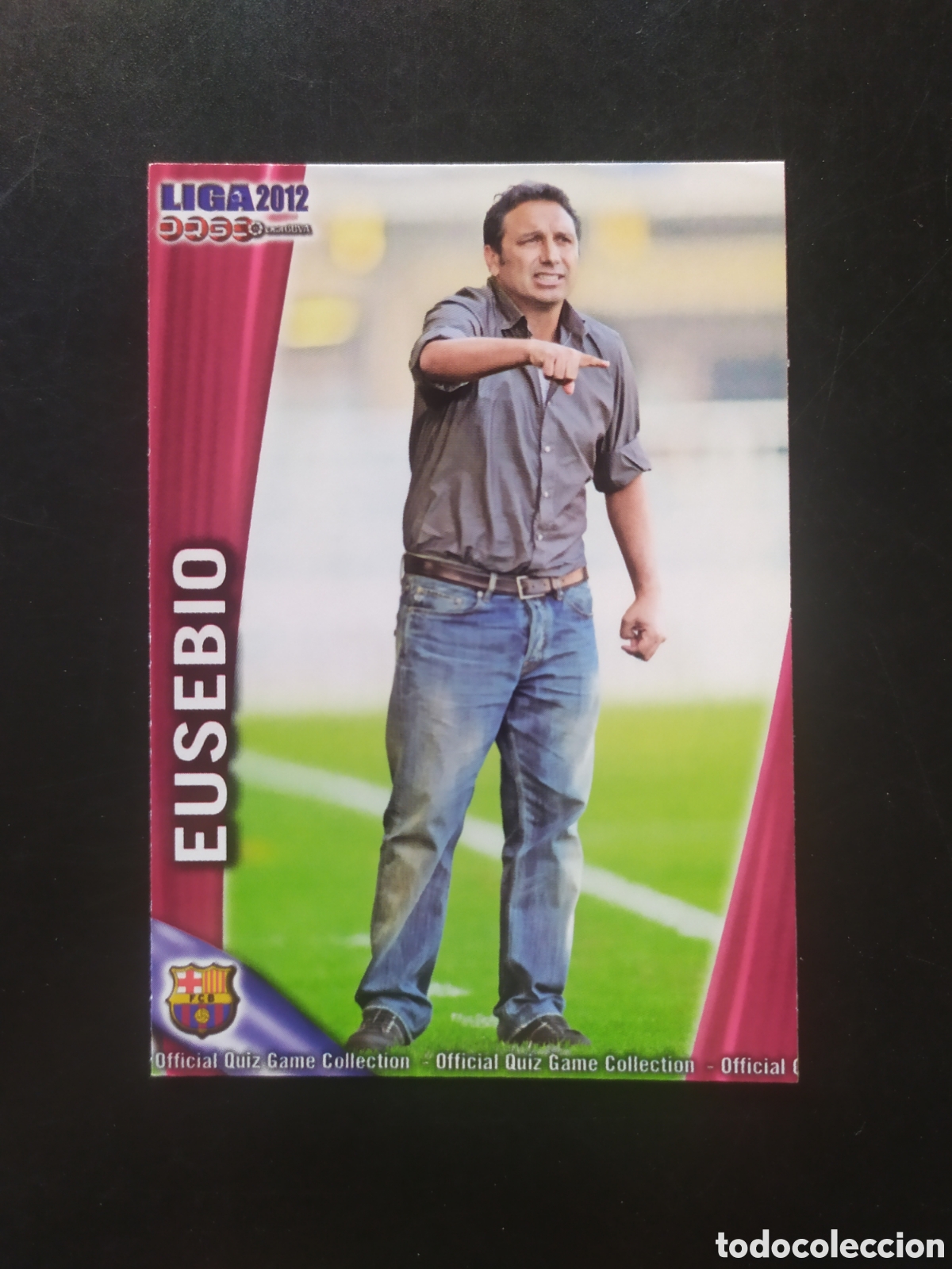 Cromos de f&uacute;tbol: Mundicromo fichas Liga 2011 2012 11 12 Eusebio n&deg; 777 Barcelona B
