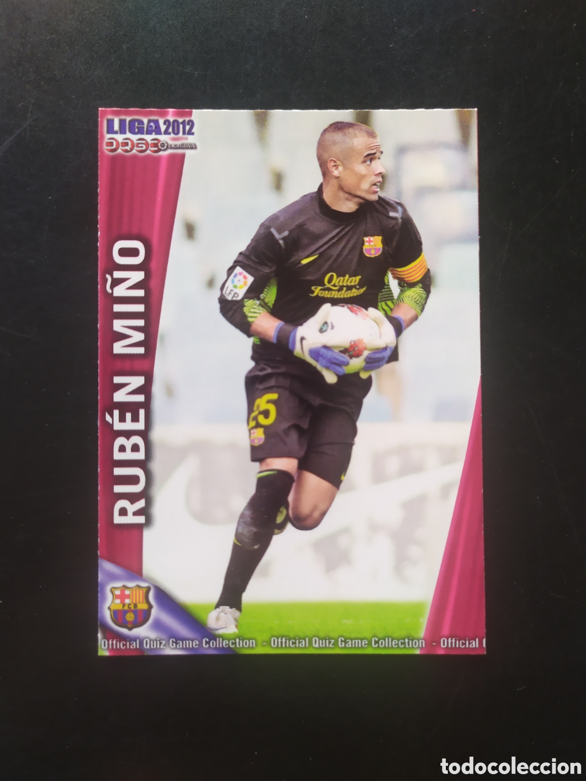 Cromos de f&uacute;tbol: Mundicromo fichas Liga 2011 2012 11 12 Rub&eacute;n Mi&ntilde;o n&deg; 778 Barcelona B