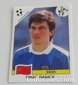 Cromos de f&uacute;tbol: CROMO 134 DE ITALIA 90 PANINI RINAT DASAEV UNI&Oacute;N SOVI&Eacute;TICA URSS SSSR EL MUNDIAL 1990 DEPORTE PORTERO