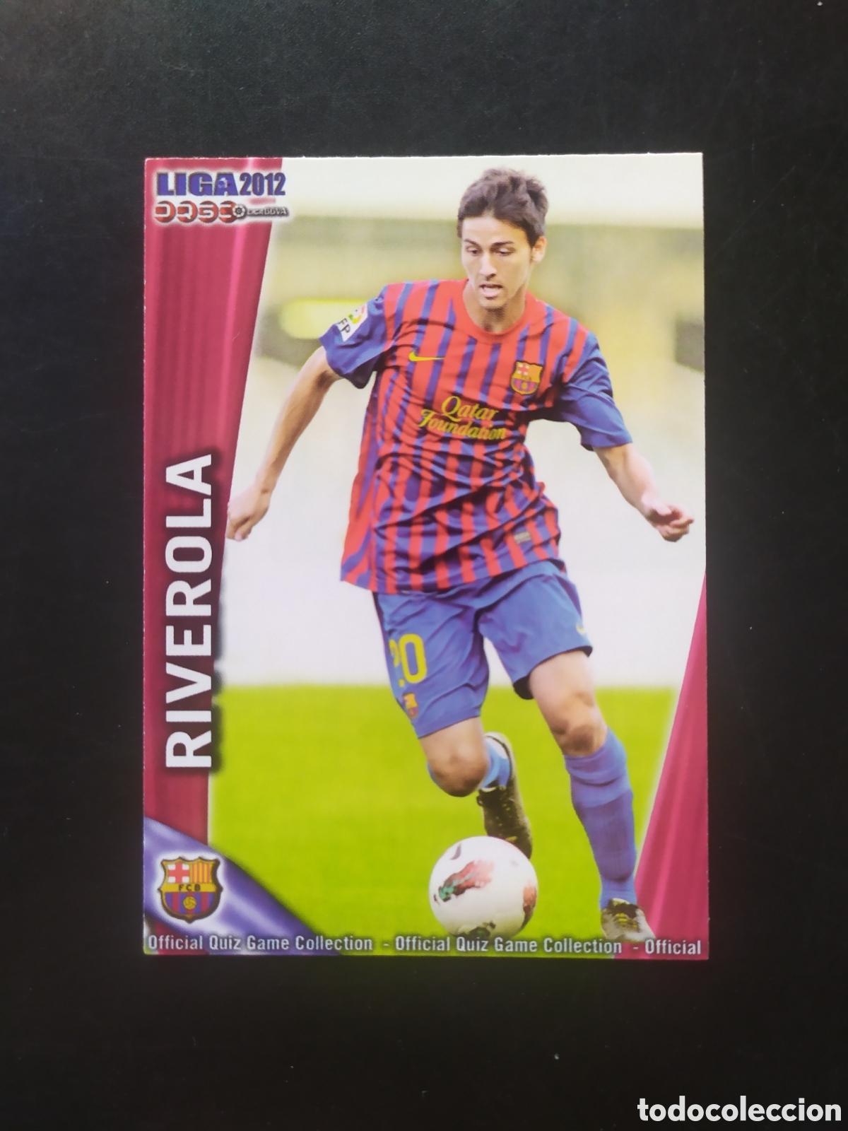 Cromos de f&uacute;tbol: Mundicromo fichas Liga 2011 2012 11 12 Riverola n&deg; 786 Barcelona B