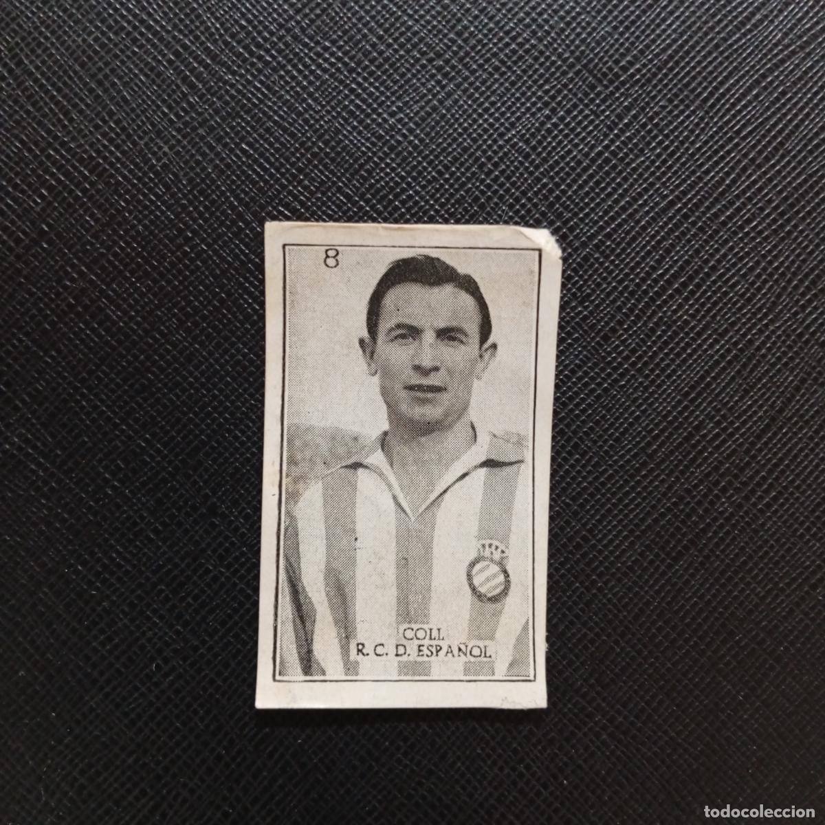 Cromos de f&uacute;tbol: 8 COLL ESPA&Ntilde;OL GRAFICAS BRASIL 1956 1957 FUTBOL LIGA 56 57 - DESPEGADO - A131 PG37