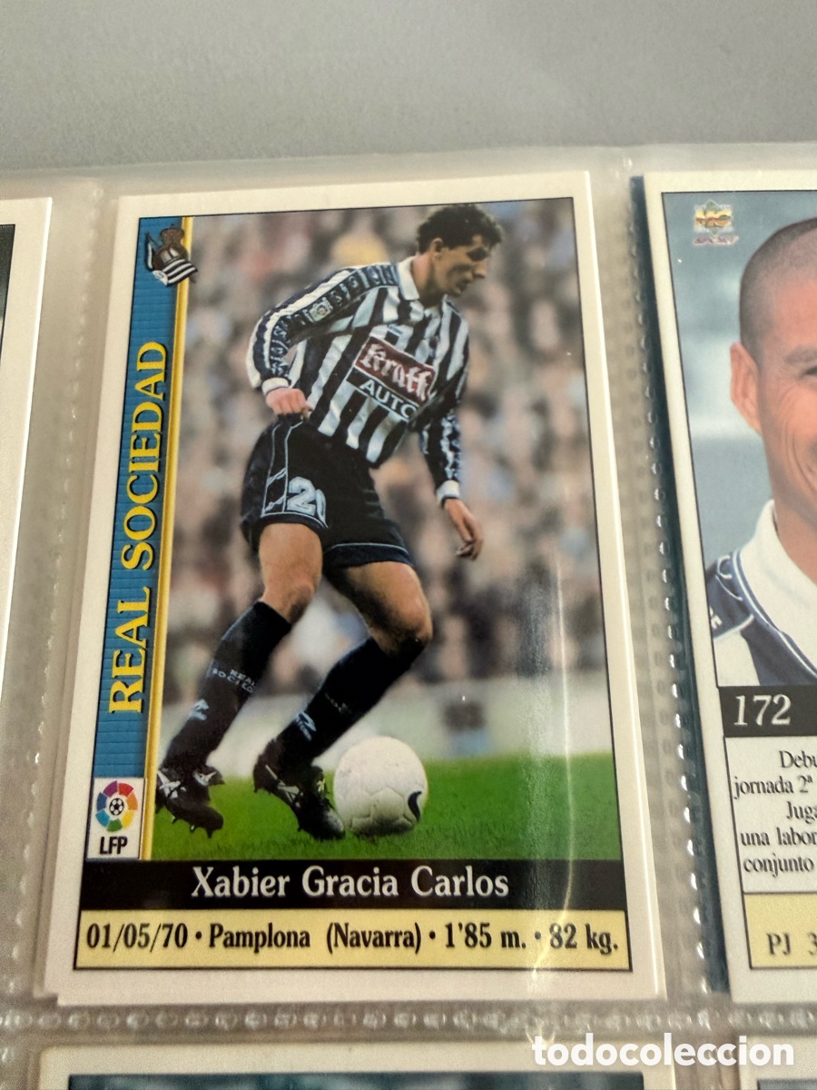 Cromos de f&uacute;tbol: MUNDICROMO 2000. GRACIA ( Real Sociedad)