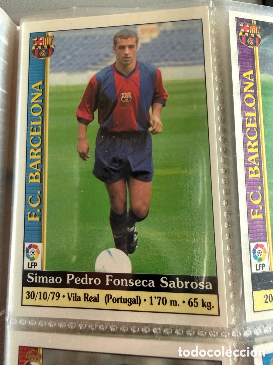 Cromos de f&uacute;tbol: MUNDICROMO 2000. n 442. SIMAO