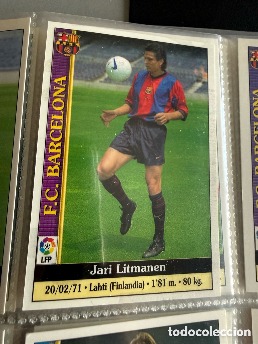 Cromos de f&uacute;tbol: MUNDICROMO 2000. n 443. LITMANEN