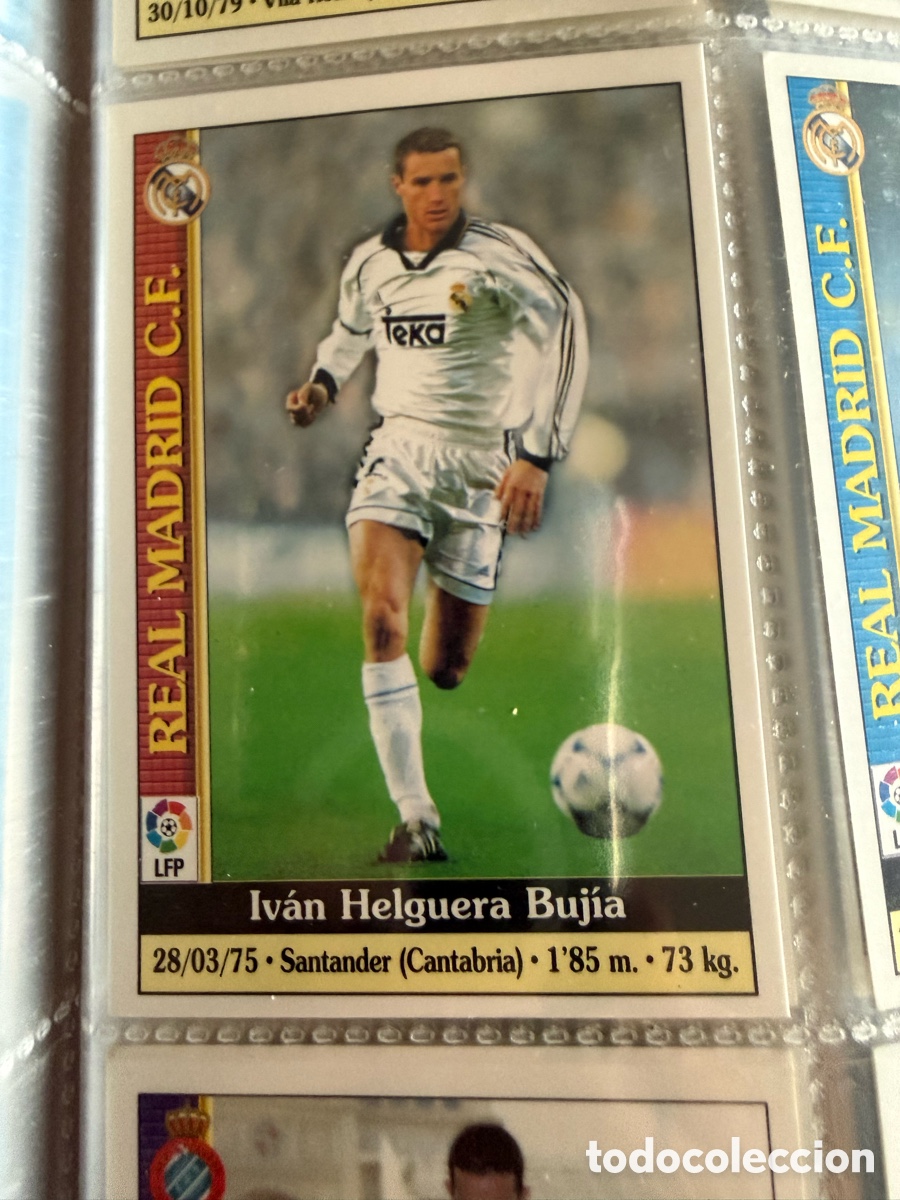 Cromos de f&uacute;tbol: MUNDICROMO 2000. n 445. IV&Aacute;N HELGUERA