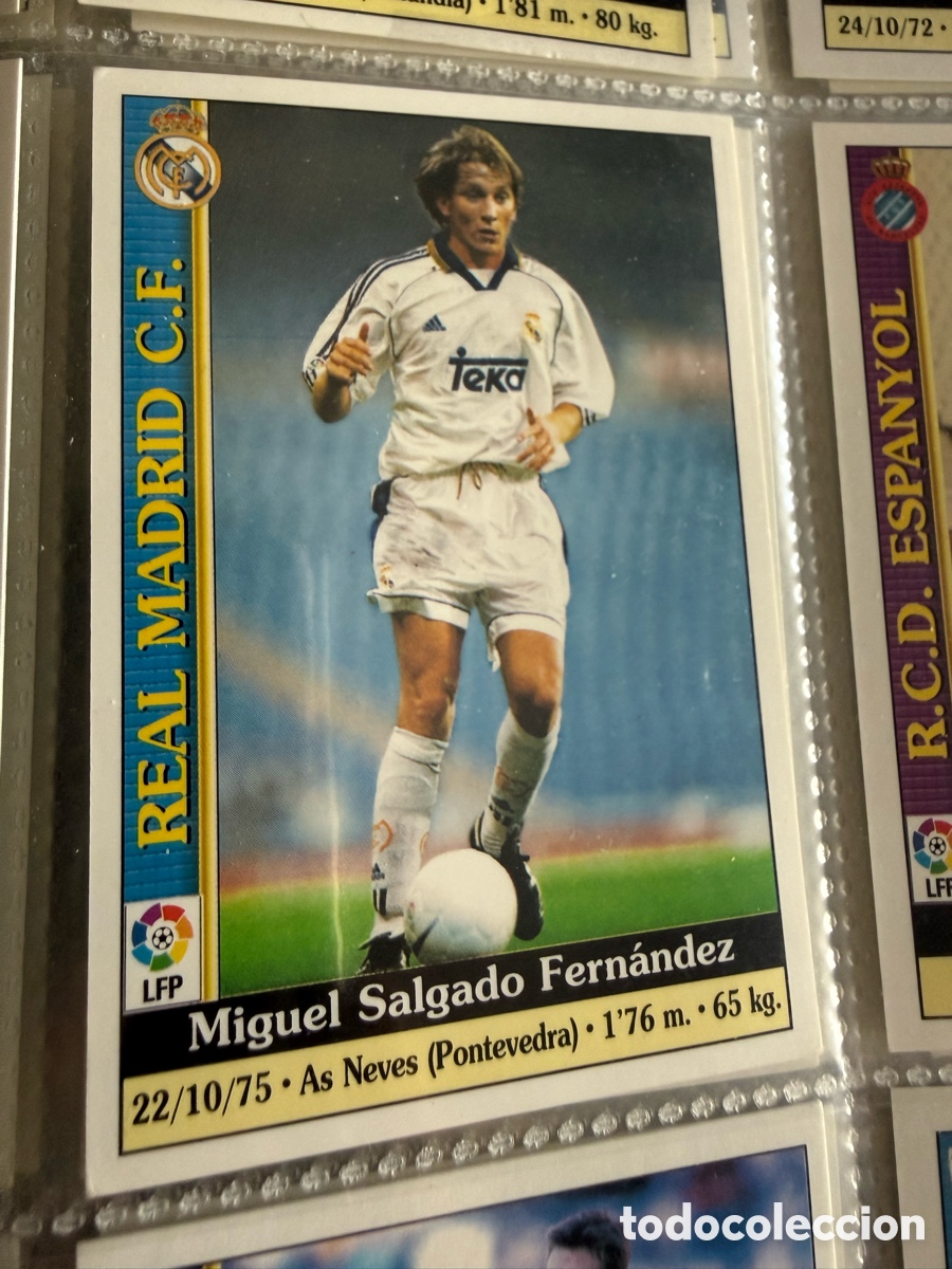 Cromos de f&uacute;tbol: MUNDICROMO 2000. n 446. M&Iacute;CHEL SALGADO