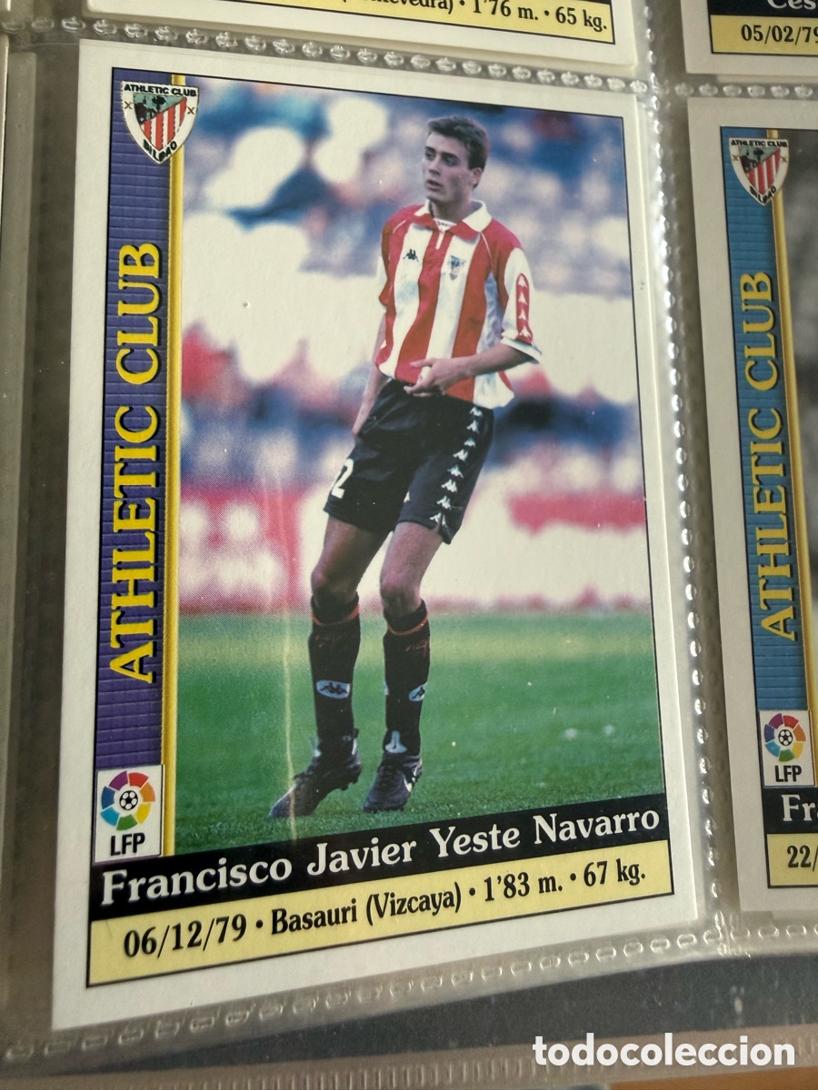 Cromos de f&uacute;tbol: MUNDICROMO 2000. n 449. YESTE