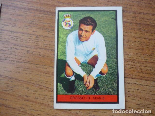Cromos de Futebol: FHER 72 - 73 GROSSO (REAL MADRID) - CAMPEONATO LIGA 1972 1973 - CROMO FUTBOL DESPEGADO