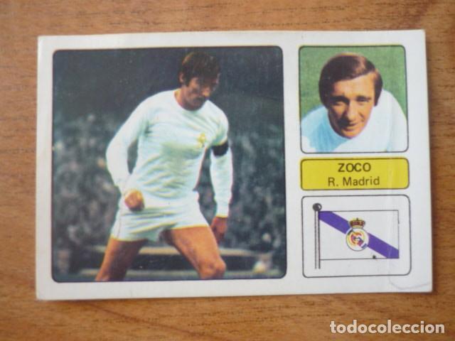 Fu&szlig;ball-Sticker: FHER 73 - 74 ZOCO (REAL MADRID) - CAMPEONATO LIGA 1973 1974 - CROMO FUTBOL DESPEGADO