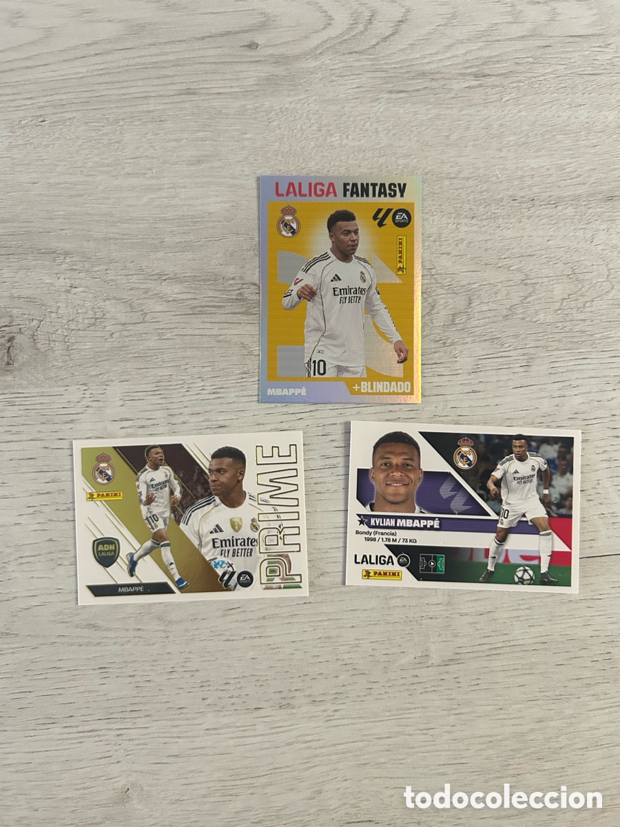 Cromos de f&uacute;tbol: Pack Lote Mbappe Pack Liga Este 2026/27 26-27 Panini