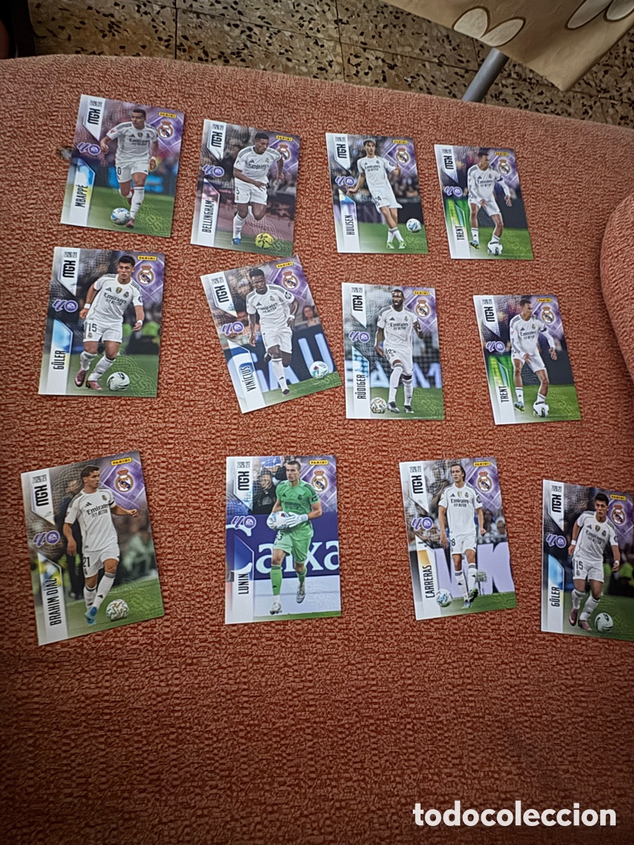 Cromos de f&uacute;tbol: Lote Real Madrid megacracks 2026-2027 26-27