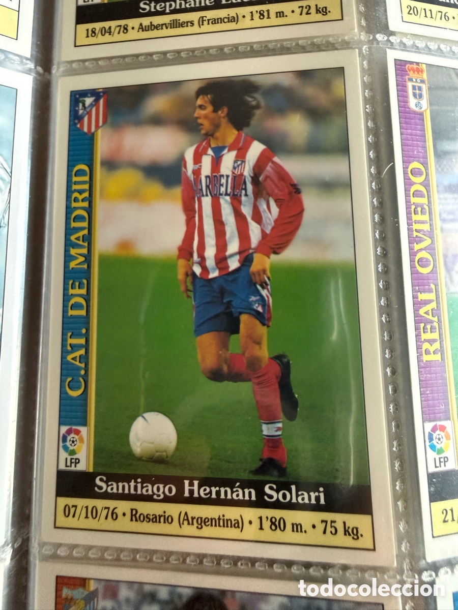 Cromos de f&uacute;tbol: MUNDICROMO 2000. n 454 SOLARI. UH