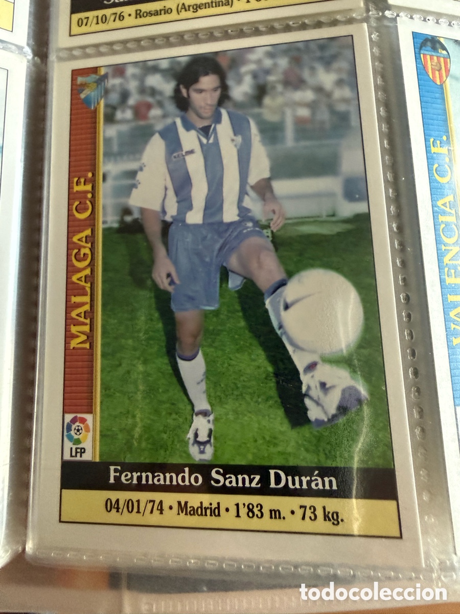 Cromos de f&uacute;tbol: MUNDICROMO 2000. n 457. FERNANDO SANZ. UH