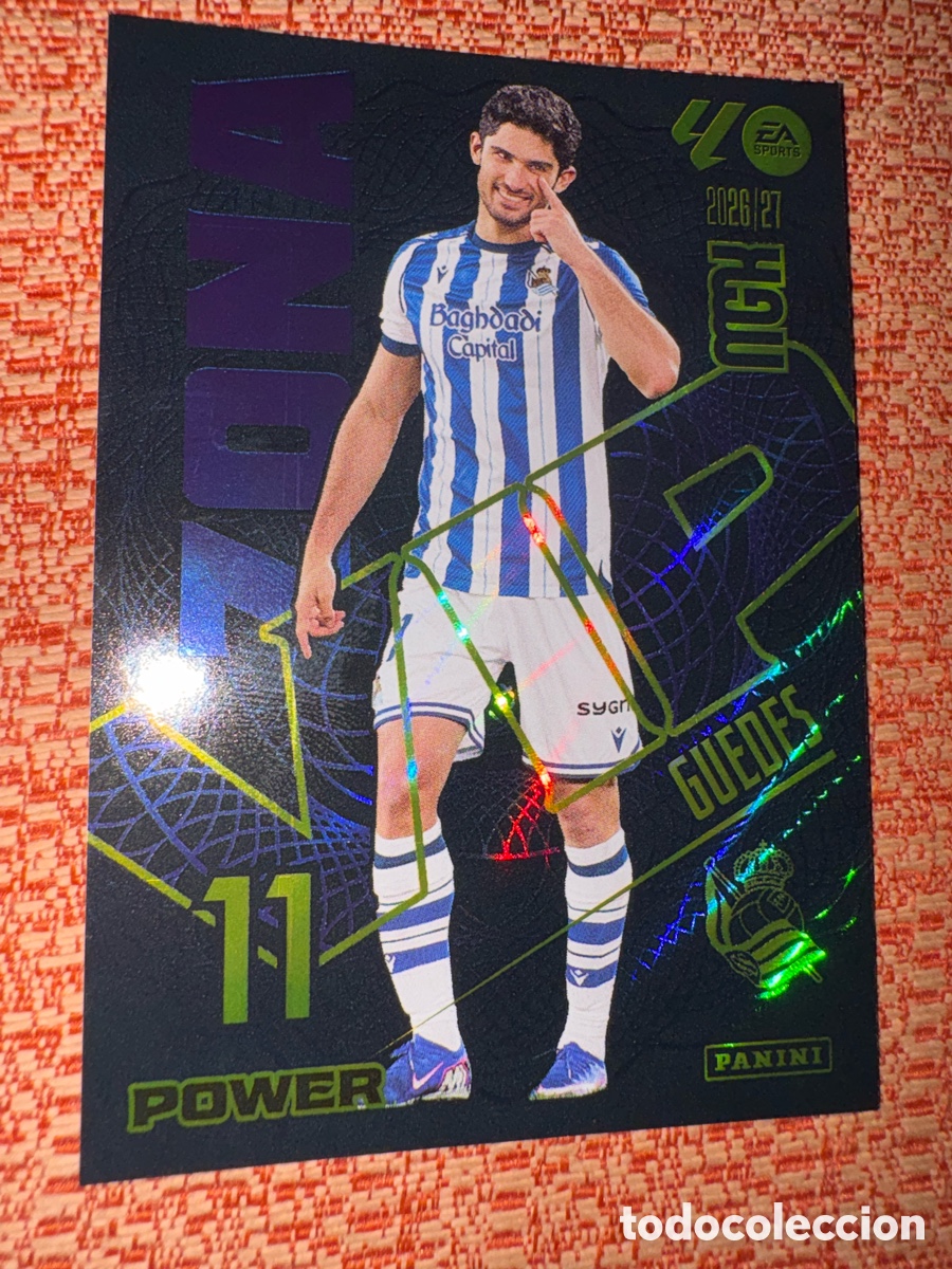 Cromos de f&uacute;tbol: Guedes zona vip megacracks 26-27