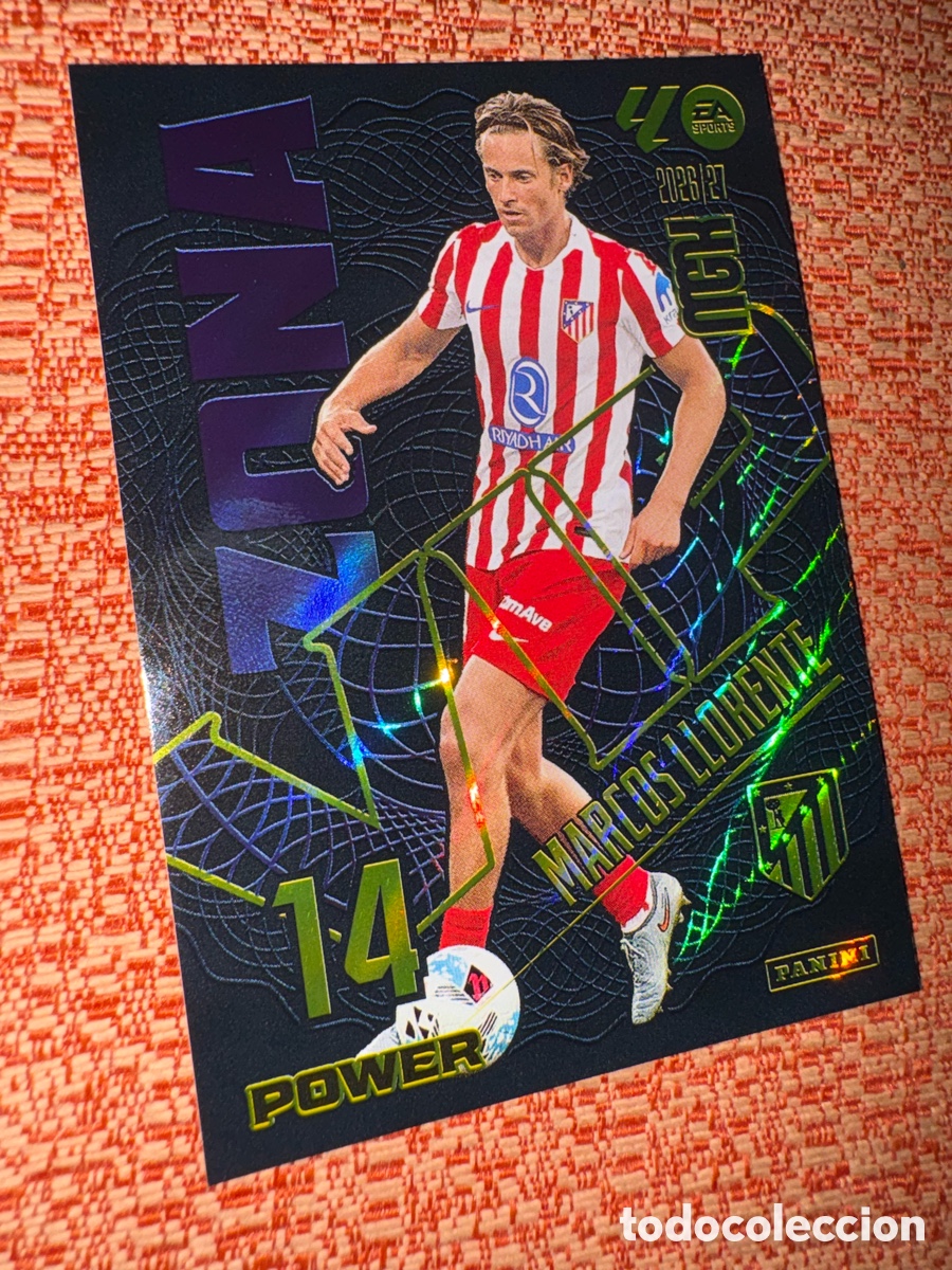 Cromos de f&uacute;tbol: Marcos llorente zona vip megacracks 26-27