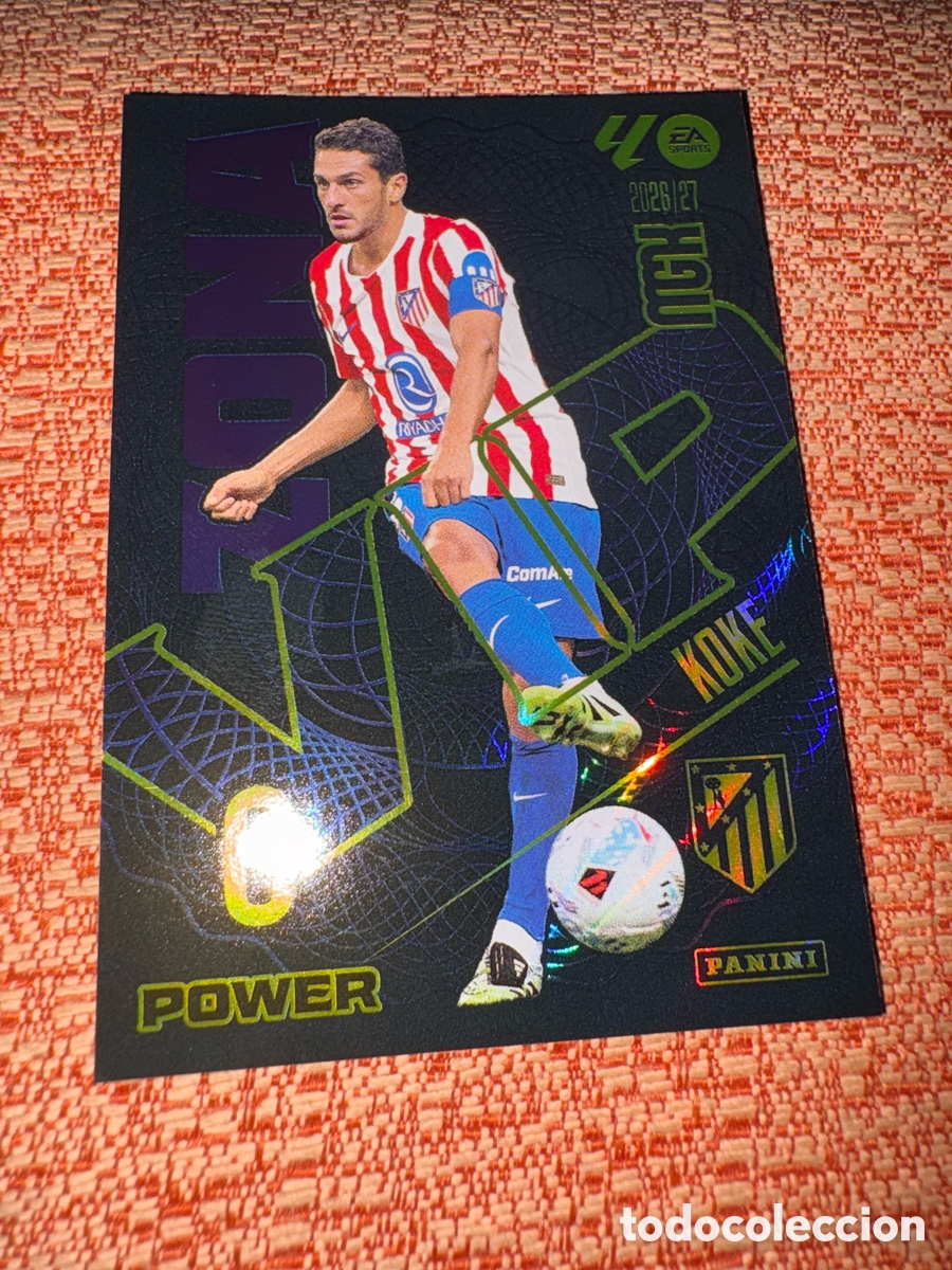 Cromos de f&uacute;tbol: Koke zona vip megacracks 26-27