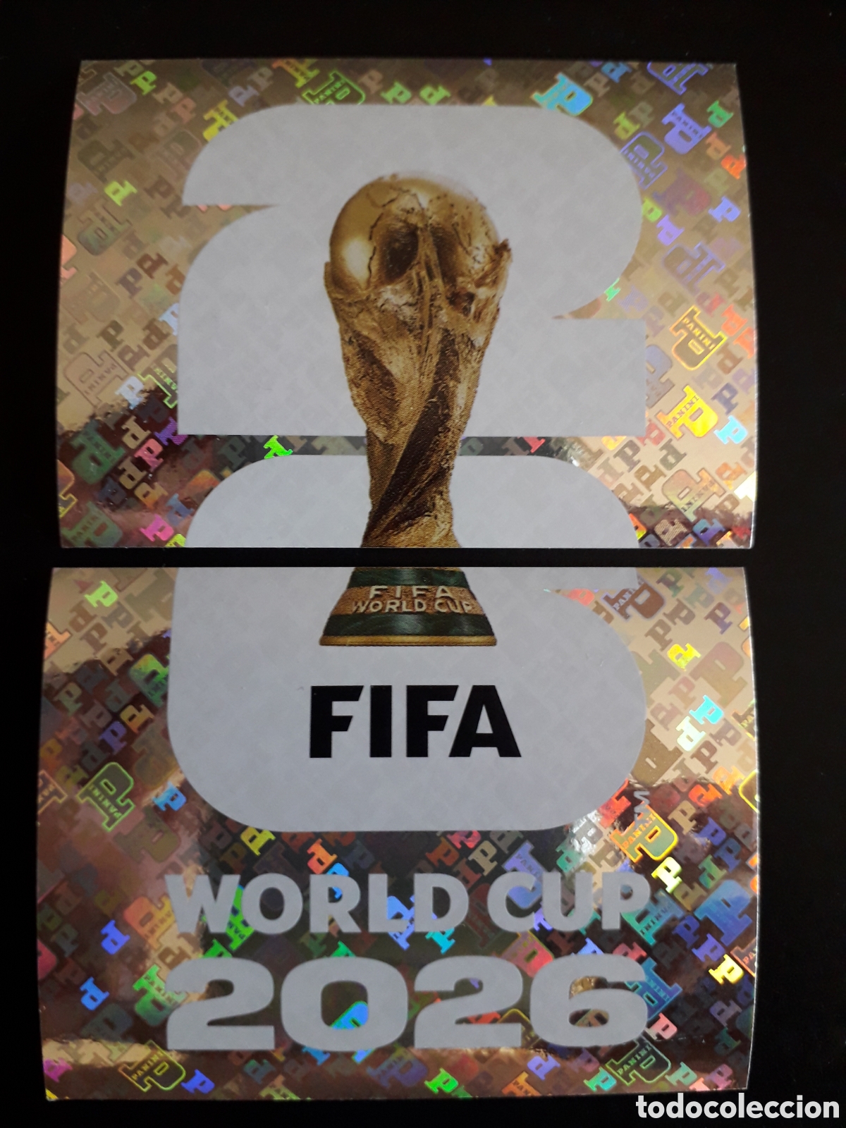 Figurine di Calcio: COPA FWC 1 Y 2 MUNDIAL F&Uacute;TBOL 2026 FIFA WORLD CUP PANINI SIN PEGAR PEDIDO M&Iacute;NIMO 3&euro;