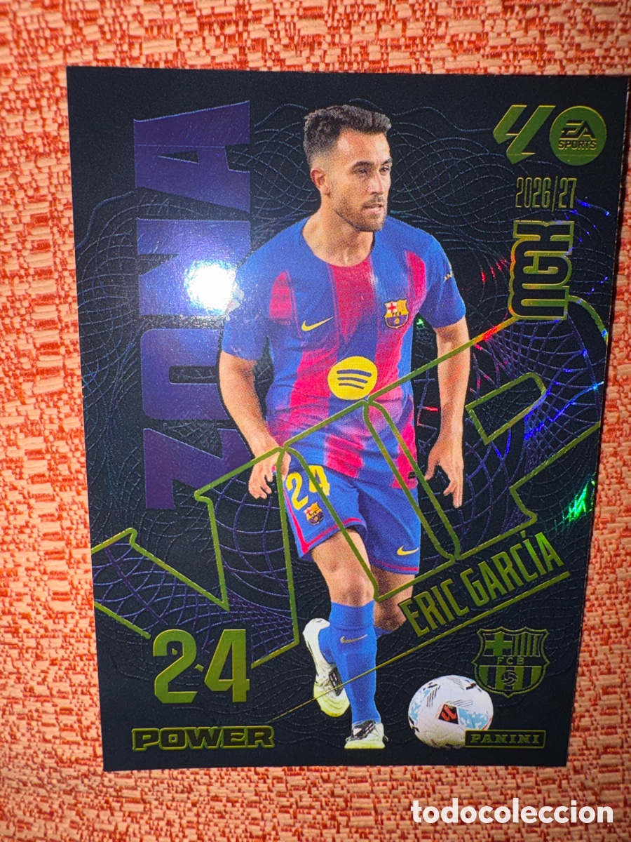 Figurine di Calcio: Eric Garcia barcelona zona vip megacracks 26-27