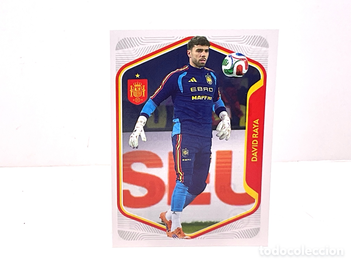 Figurine di Calcio: N&ordm; 11 . DAVID RAYA . COLECCI&Oacute;N CARREFOUR MUNDIAL 2026. PANINI.