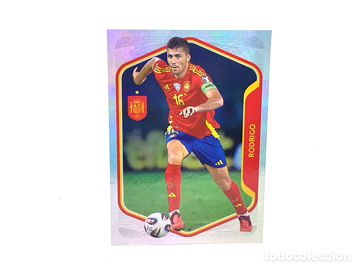 Figurine di Calcio: N&ordm; 32 . RODRIGO . COLECCI&Oacute;N CARREFOUR MUNDIAL 2026. PANINI.