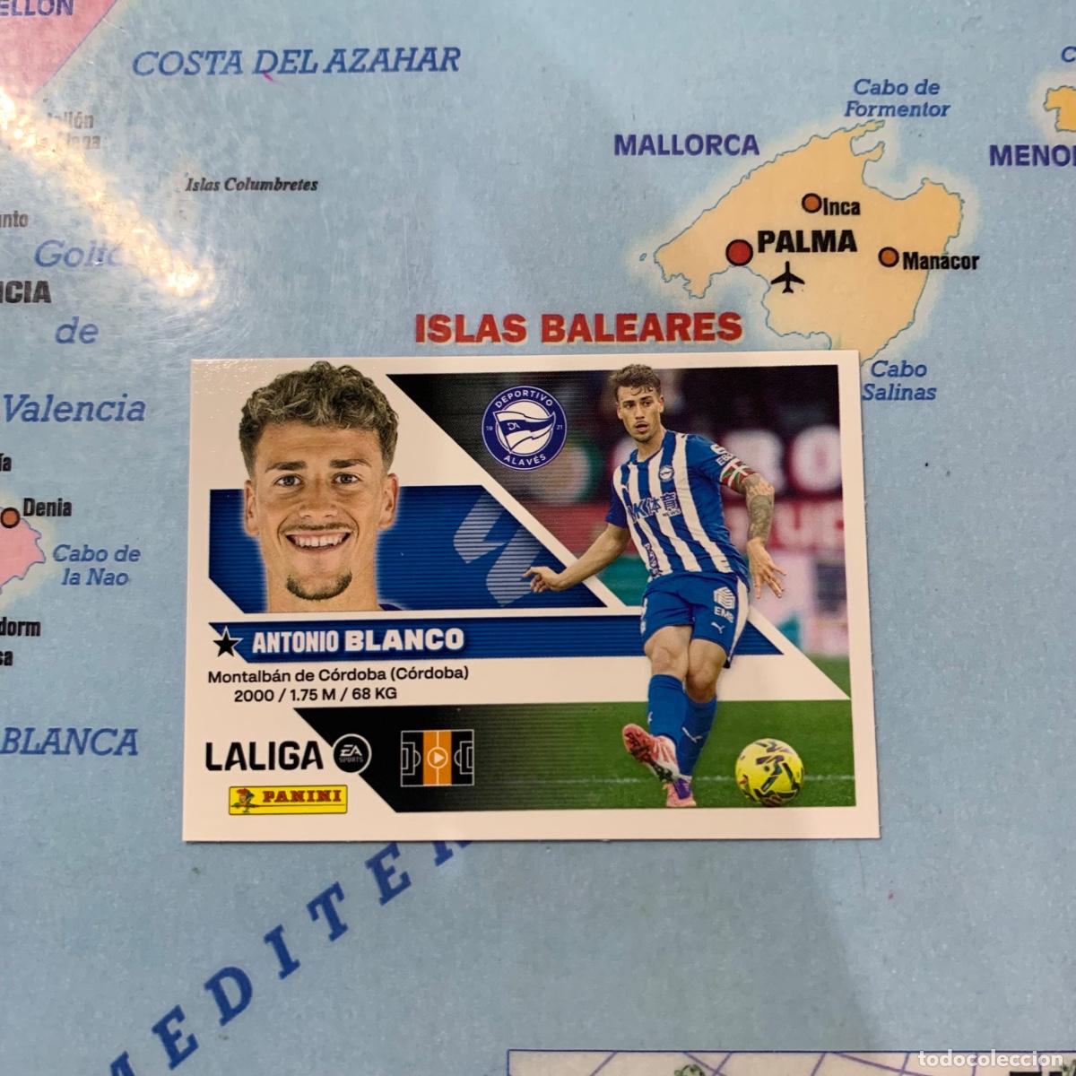 Cromos de f&uacute;tbol: Blanco n&uacute;mero 12 del Alav&eacute;s cromo liga este 26-27 2026-2027