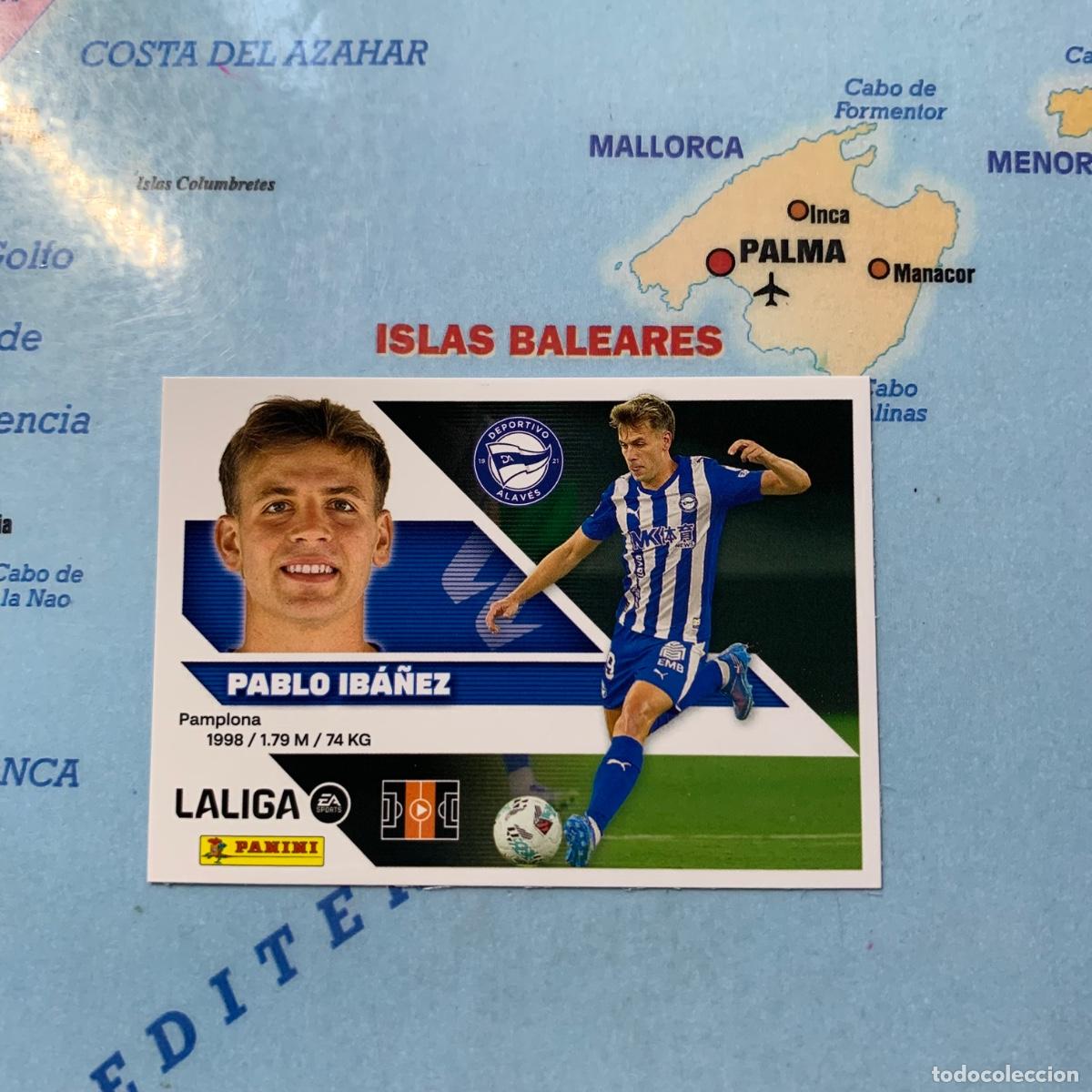 Cromos de f&uacute;tbol: Iba&ntilde;ez n&uacute;mero 15 del Alav&eacute;s cromo liga este 26-27 2026-2027