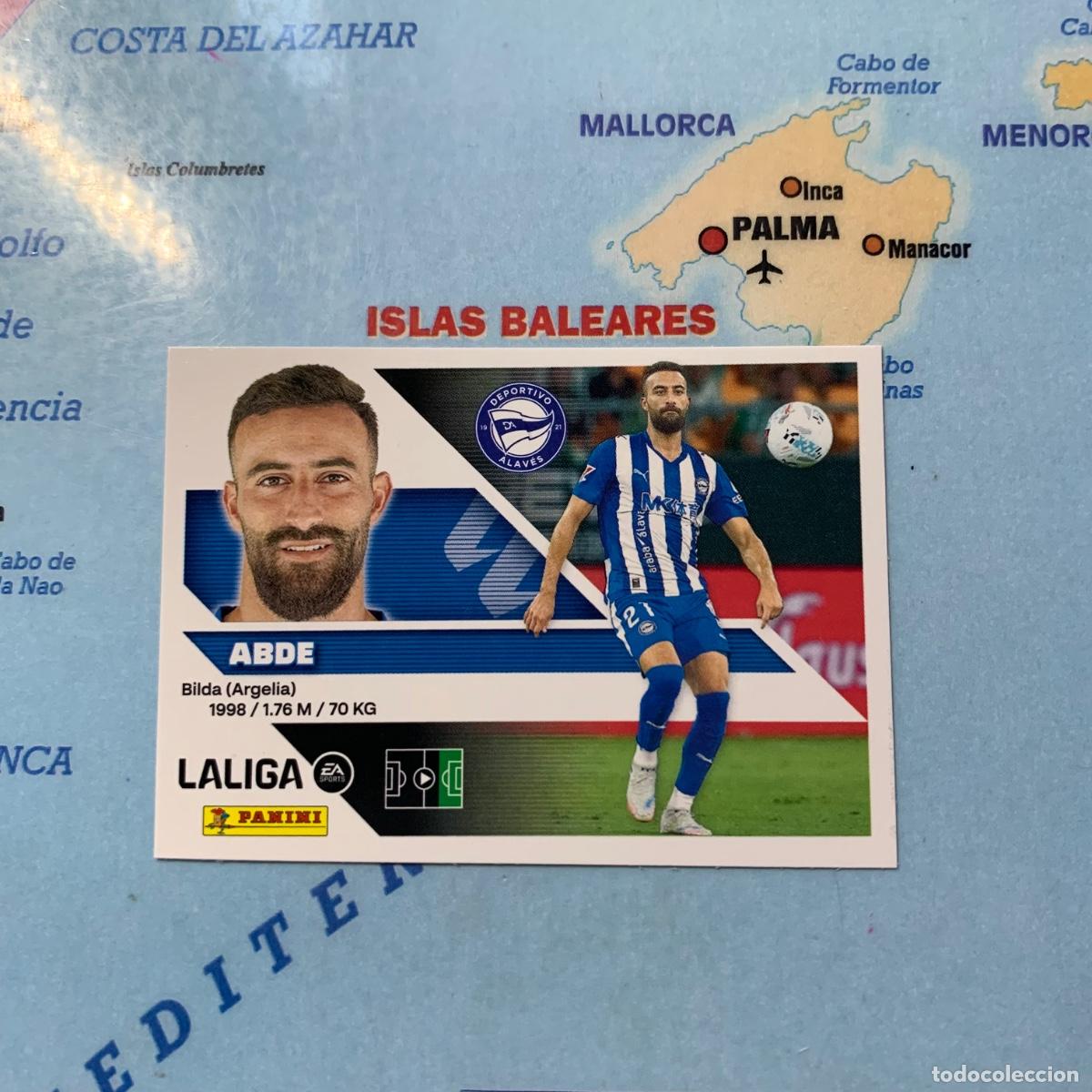 Cromos de f&uacute;tbol: &Aacute;bde n&uacute;mero 18A del Alav&eacute;s cromo liga este 26-27 2026-2027