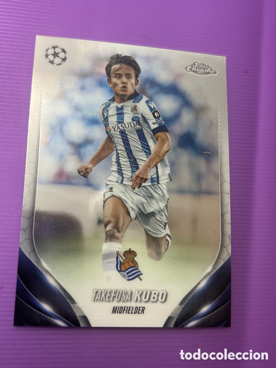 Cromos de f&uacute;tbol: C9110. 45 kubo topps Chrome 2023/24