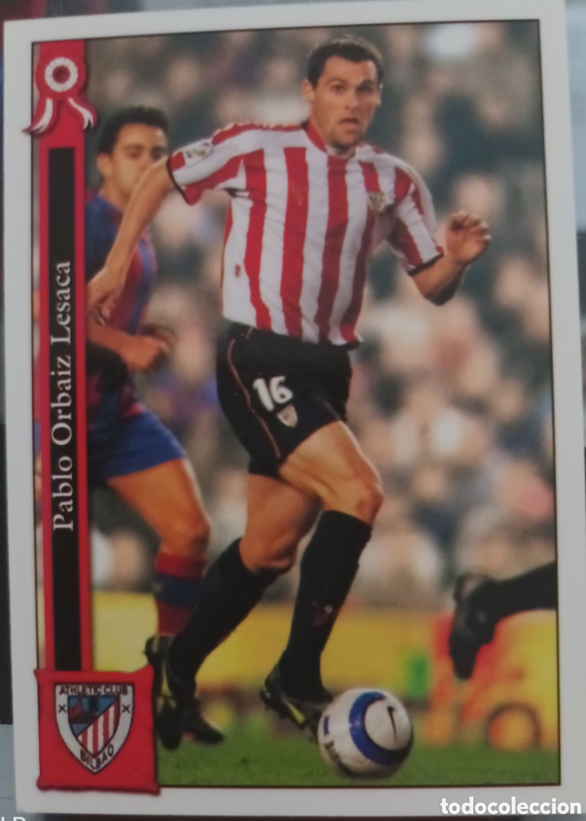 Cromos de f&uacute;tbol: CROMO PABLO ORBAIZ. ATHLETIC CLUB BILBAO