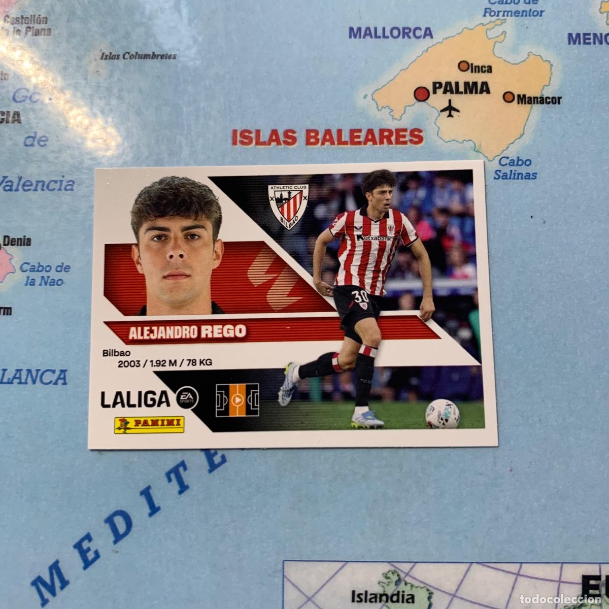 Cromos de f&uacute;tbol: Rego n&uacute;mero 12 del Athletic de Bilbao cromo de la liga este 26-27 2026-2027