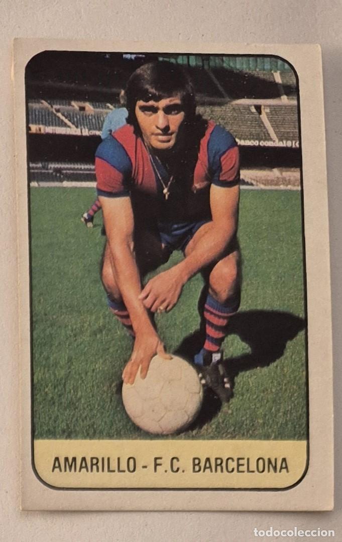 Cromos de f&uacute;tbol: ediciones este 78-79 1978-1979 baja Amarillo Barcelona