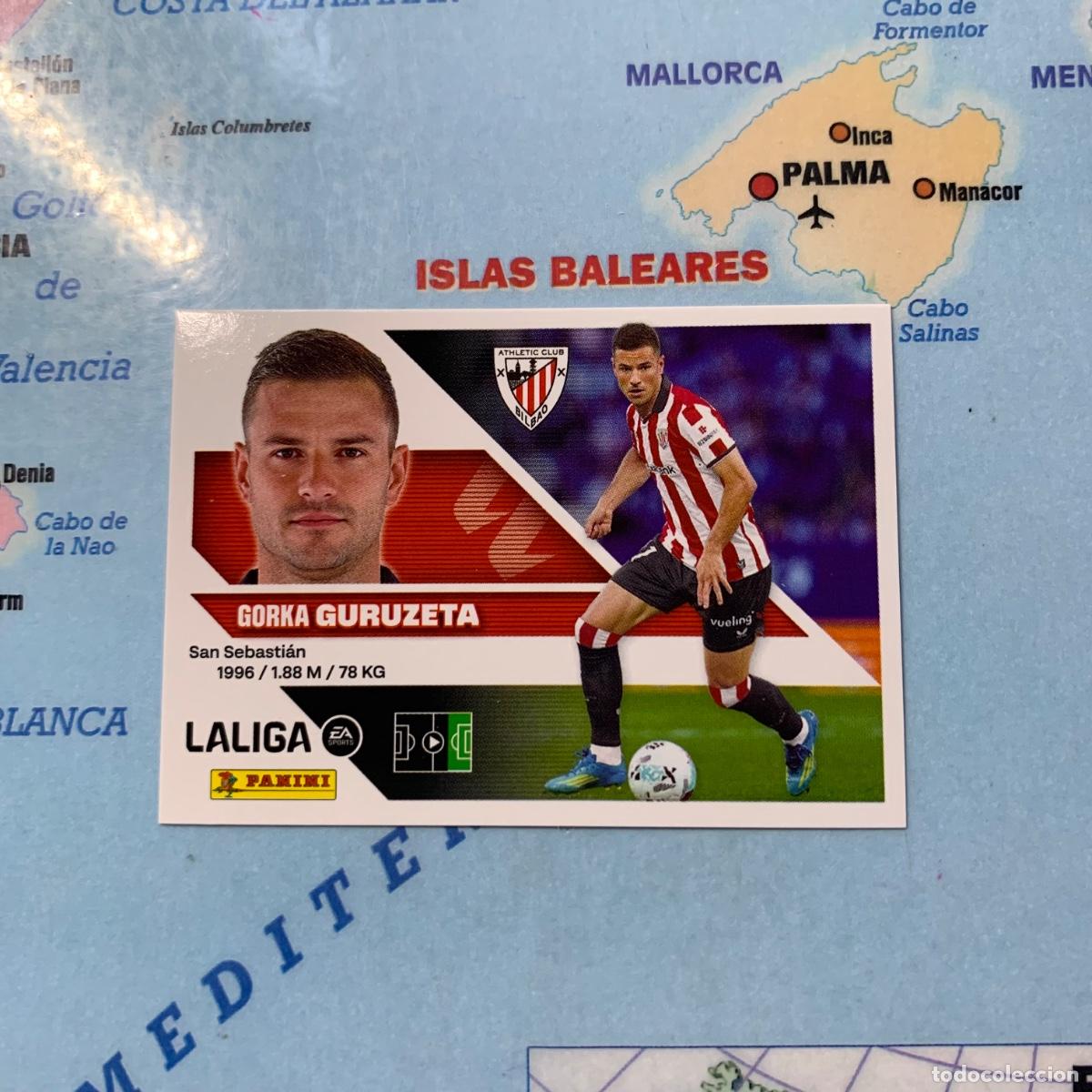 Cromos de f&uacute;tbol: Guruzeta n&uacute;mero 20 del Athletic de Bilbao cromo de la liga este 26-27 2026-2027