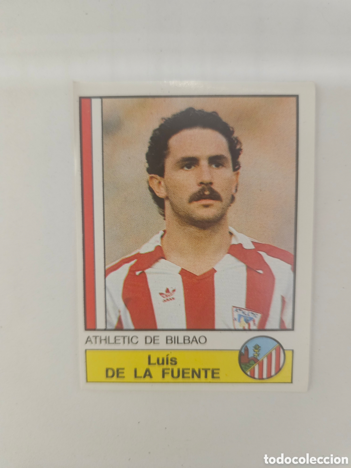 Cromos de f&uacute;tbol: Luis De La Fuente ATHLETIC DE BILBAO N&ordm; 7 Panini 1986-1987 86-87 F&uacute;tbol 87 Nunca pegado Sin pegar