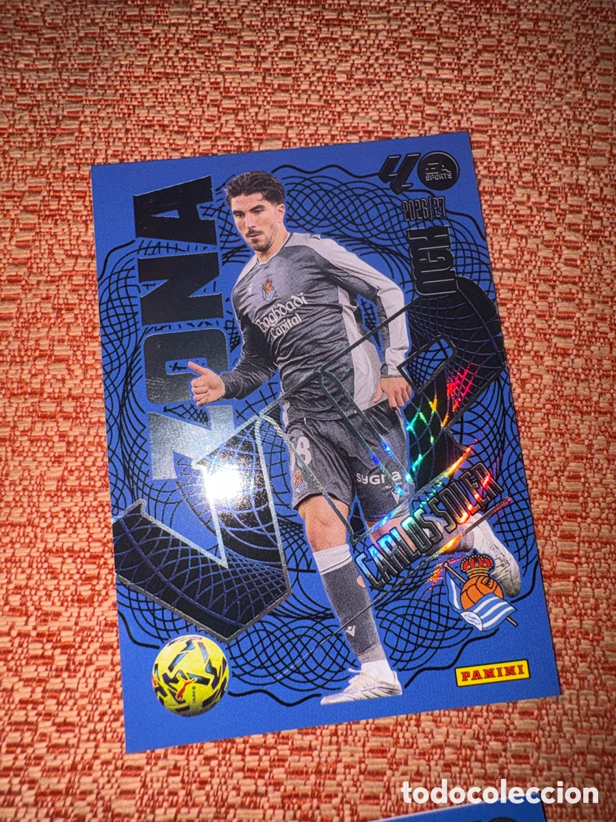 Fu&szlig;ball-Sticker: Carlos soler real sociedad zona vip mgk 2026-2027 26-27