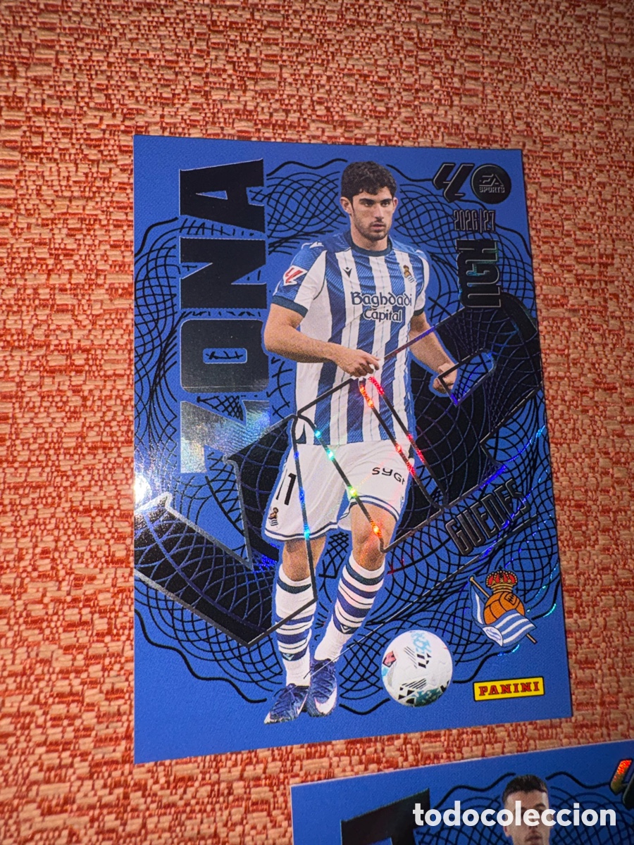 Cromos de f&uacute;tbol: Carlos soler real sociedad zona vip mgk 2026-2027 26-27