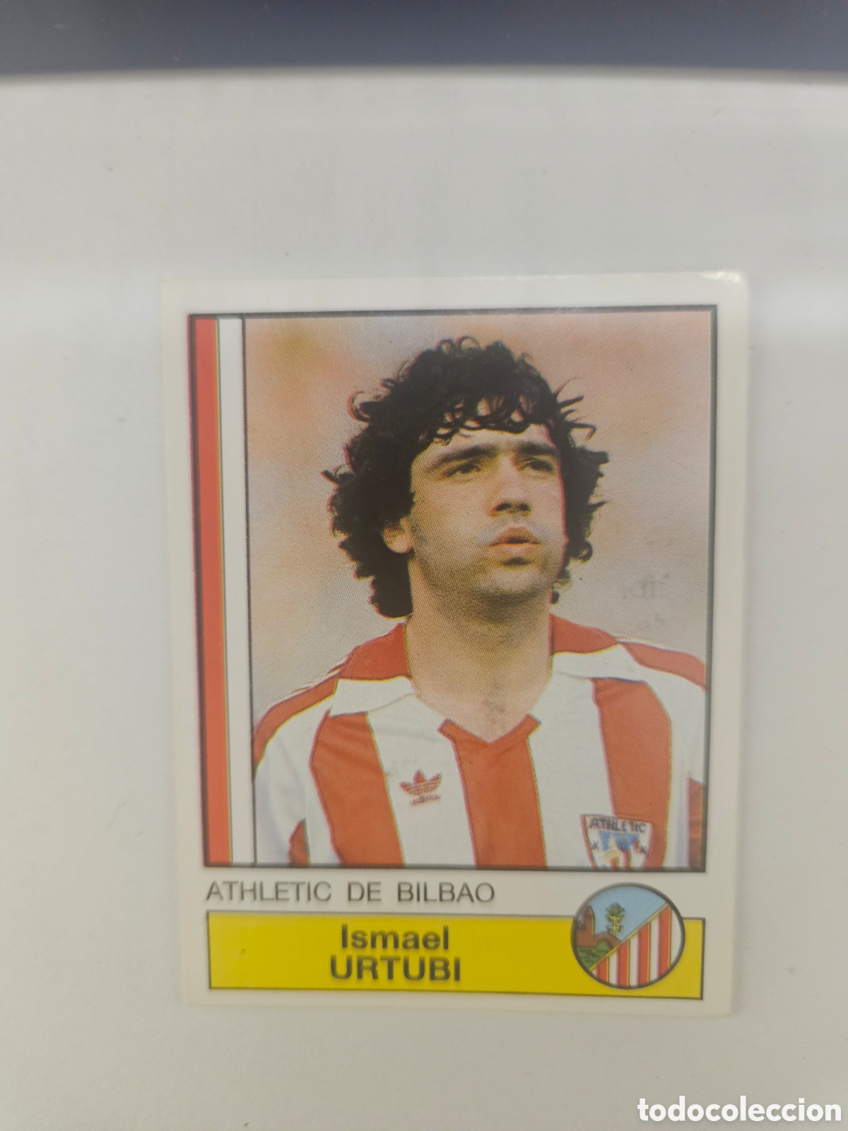 Cromos de f&uacute;tbol: CROMO DE FUTBOL URTUBI DEL ATH. BILBAO SIN PEGAR N&ordm; 12 LIGA FUTBOL 87 DE PANINI