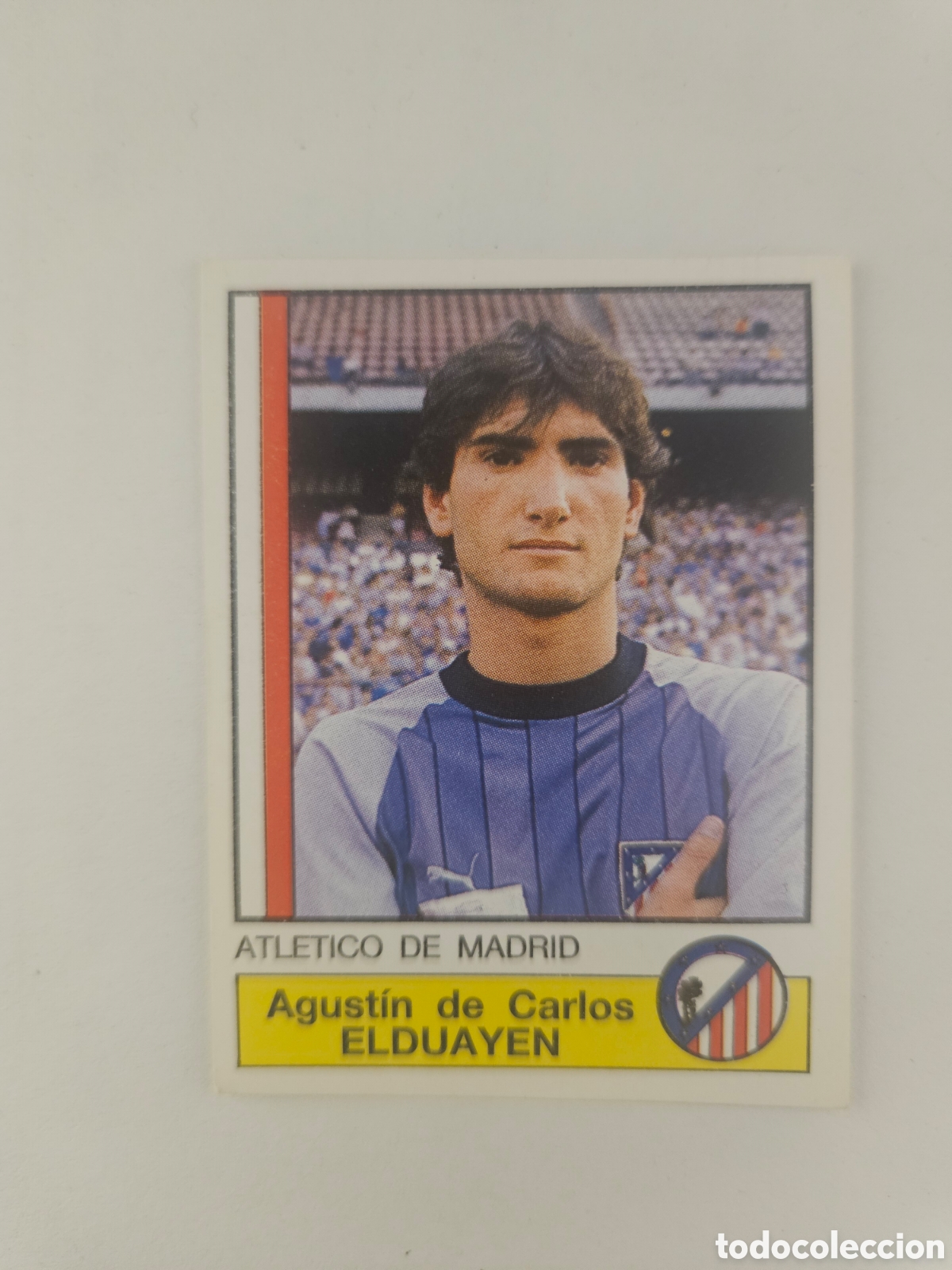 Cromos de f&uacute;tbol: PANINI 86 87 FUTBOL 87 N&ordm; 22 ELDUAYEN ATLETICO MADRID 1986 1987 NUNCA PEGADO