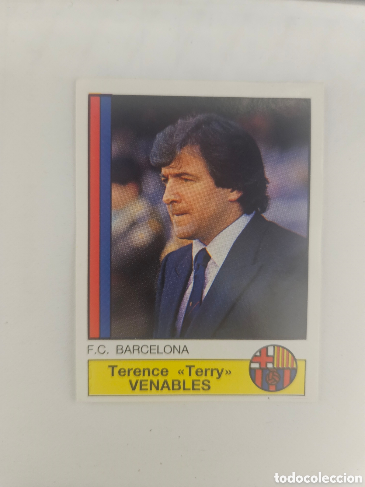Cromos de f&uacute;tbol: ED. PANINI FUTBOL 1987 (LIGA 86/77) N&ordm; 40 TERRY VENABLES / FC BARCELONA ( SIN PEGAR )