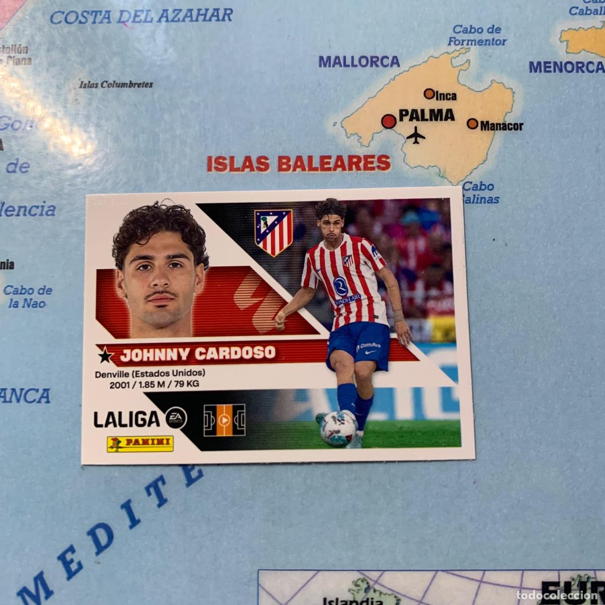 Cromos de f&uacute;tbol: Cardoso n&uacute;mero 13 del Atl&eacute;tico de Madrid cromo liga este 26-27 2026-2027