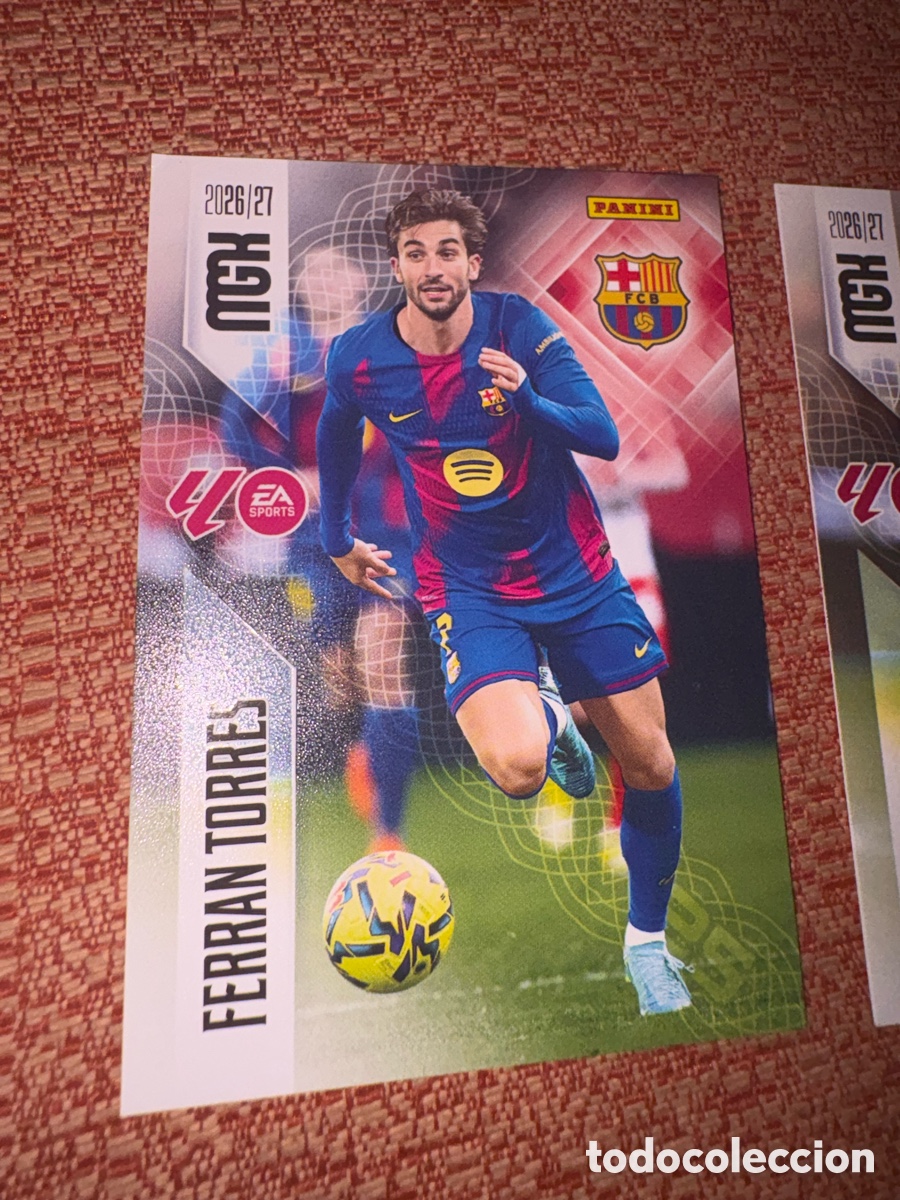 Cromos de f&uacute;tbol: Ferran torres Barcelona mgk 2026-2027