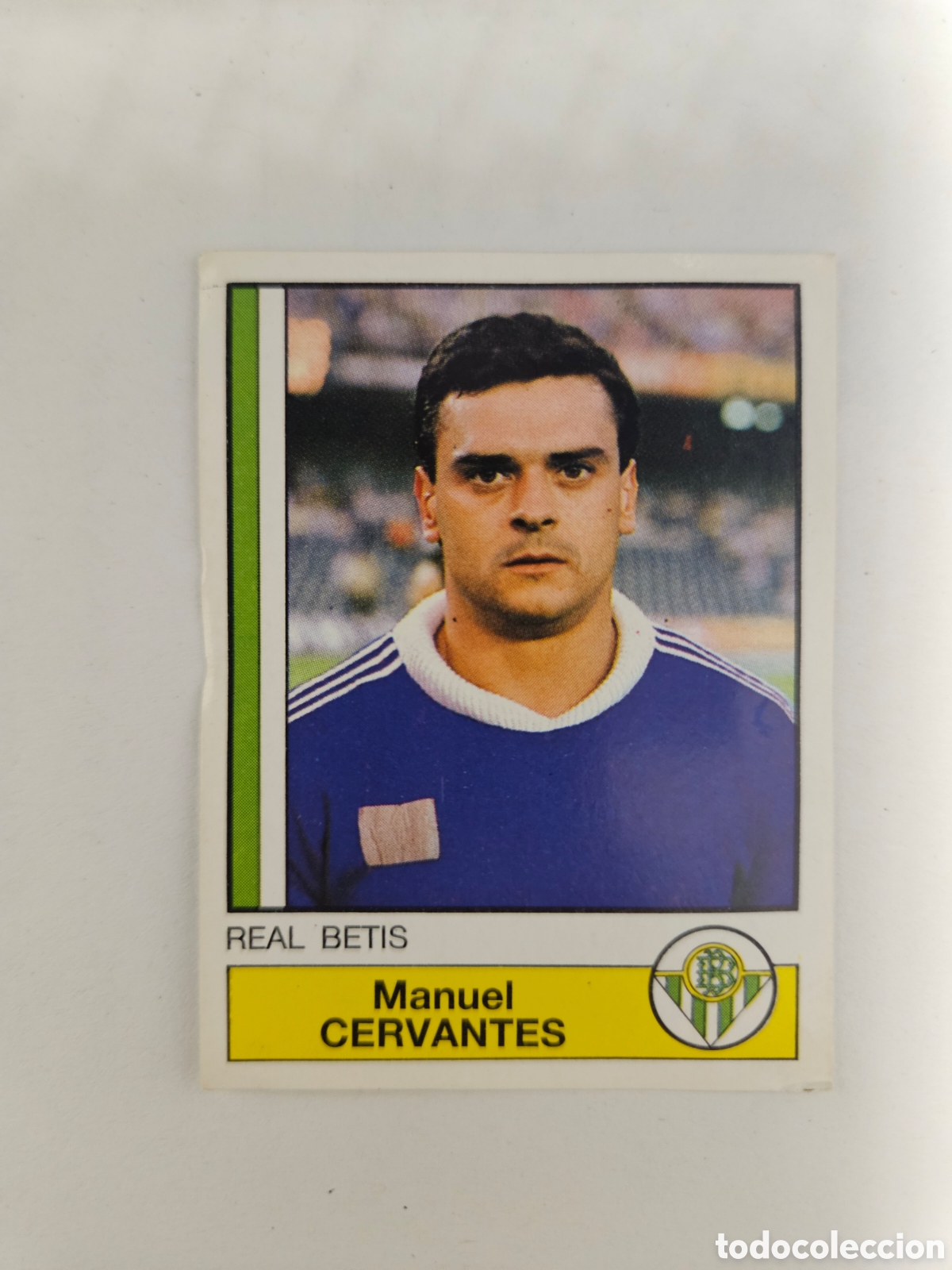 Cromos de f&uacute;tbol: PANINI 86 87 FUTBOL 87 N&ordm; 60 CERVANTES BETIS 1986 1987 NUNCA PEGADO