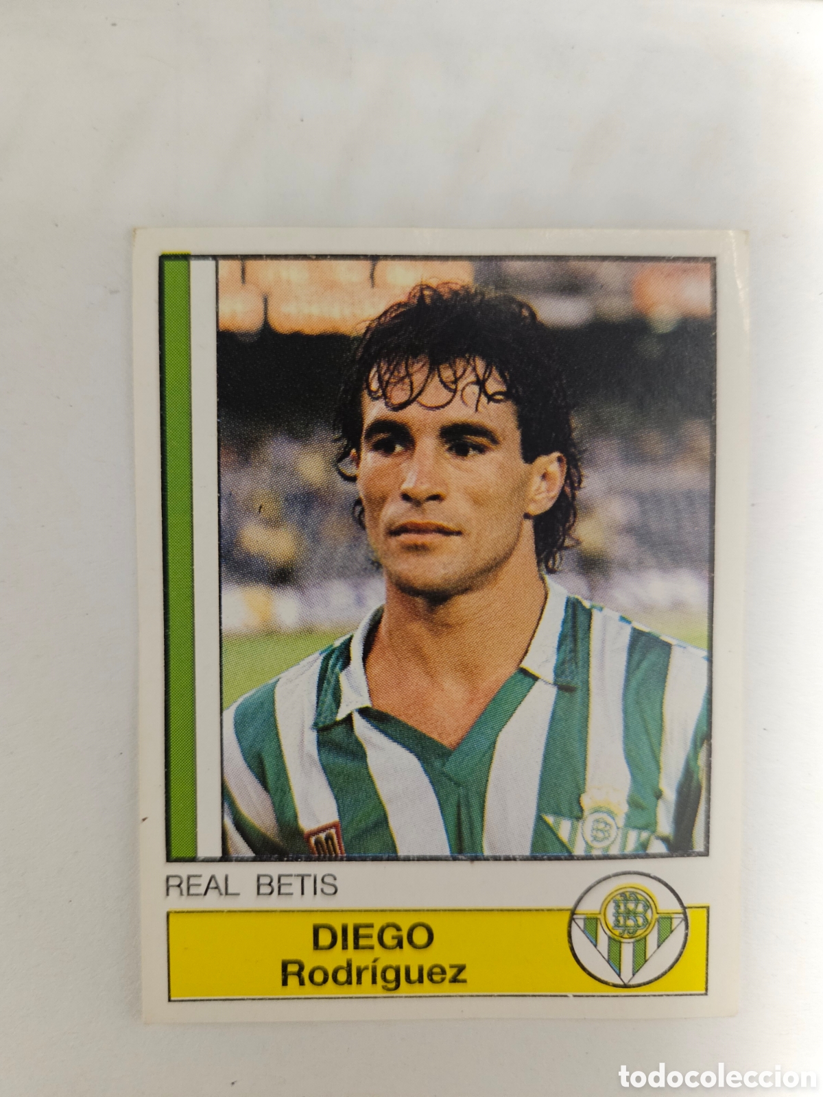 Cromos de f&uacute;tbol: PANINI 86 87 FUTBOL 87 N&ordm; 61 DIEGO BETIS 1986 1987 NUNCA PEGADO
